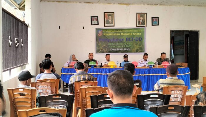 PEMDES MATA WAWATU SALURKAN BLT DANA DESA KEPADA WARGA TERDAMPAK