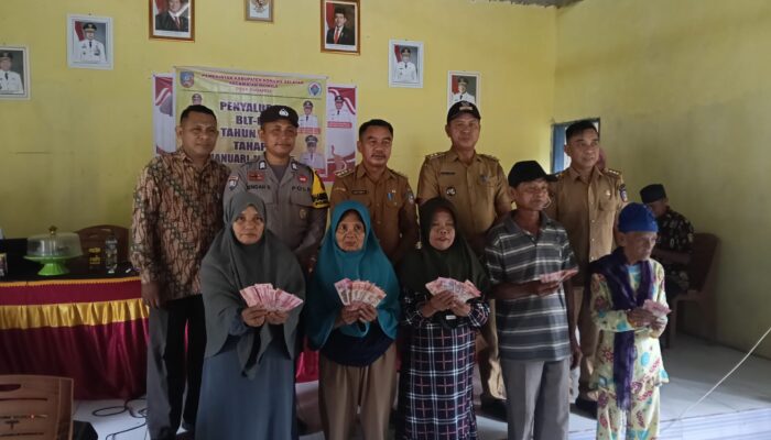 Pemdes Pudahoa Kecamatan Mowila Salurkan BLT-DD Terhitung Januari Hingga Mei Tahun 2025