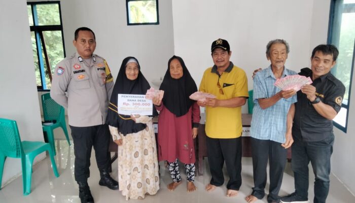 Pemdes Amoito Jaya Kecamatan Wolasi Distribusi BLT-DD Tahap 1 Kepada 13 KPM