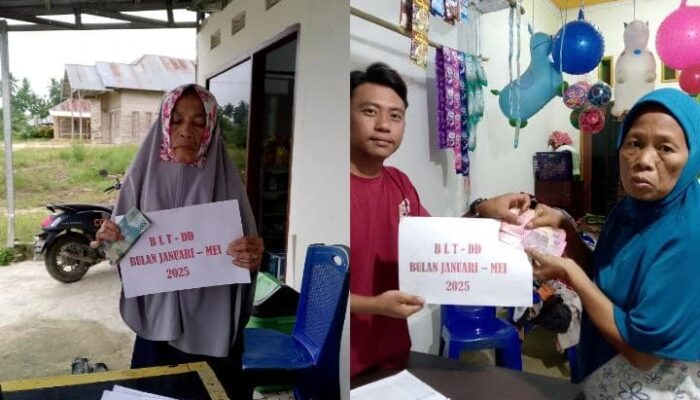 Pemdes Bekenggasu Indah Kecamatan Andoolo Barat, Distribusi BLT-DD kepada 20 KPM, Kades Berharap Agar Dana di Gunakan Sesuai Kebutuhan