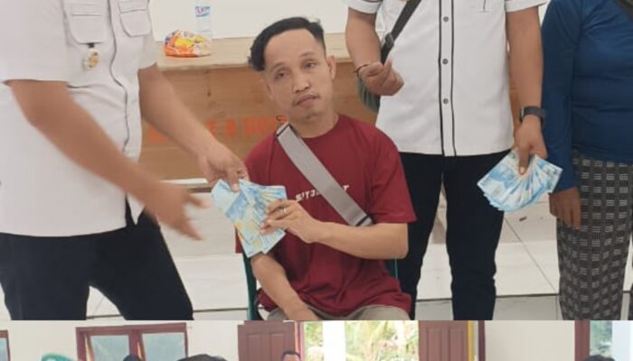 Sebanyak 18 KPM BLT-DD di Distribusi, Pemdes Eewa Kecamatan Palangga Berharap Dana Dipergunakan Sesuai Kebutuhan