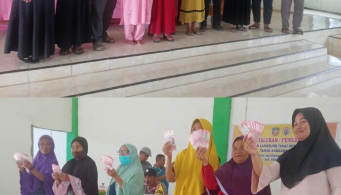 PEMDES Watudemba Kecamatan Palangga Resmi Salurkan BLT-DD kepada Warga yang Lolos Verifikasi Faktual