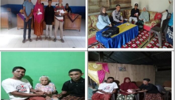 Pemdes Alakaya Kecamatan Palangga Salurkan BLT-DD Tahap 1 Kepada 8 Orang Penerima Manfaat