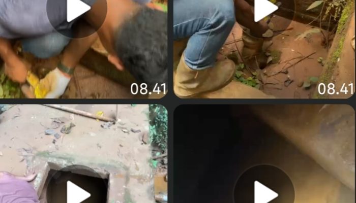 PT Macika Mada-Madana Gotong Royong Bersihkan Bak Air Demi Kebutuhan Warga Palangga Selatan