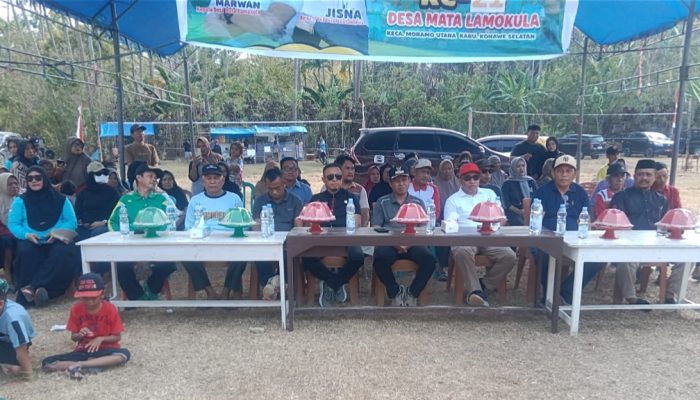 HUT ke-21 Desa Matalamokula Meriah, Camat Moramo Utara Ajak Masyarakat Perkuat Kebersamaan